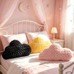 Cloud Cushion Pink Cloud Shape Cushion - Image 3