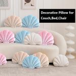 Seashell Decorative Pillow Shell Shaped Throw - Image 6