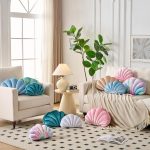 Seashell Decorative Pillow Shell Shaped Throw - Image 4